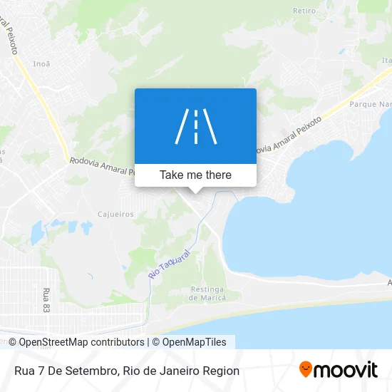 Rua 7 De Setembro map