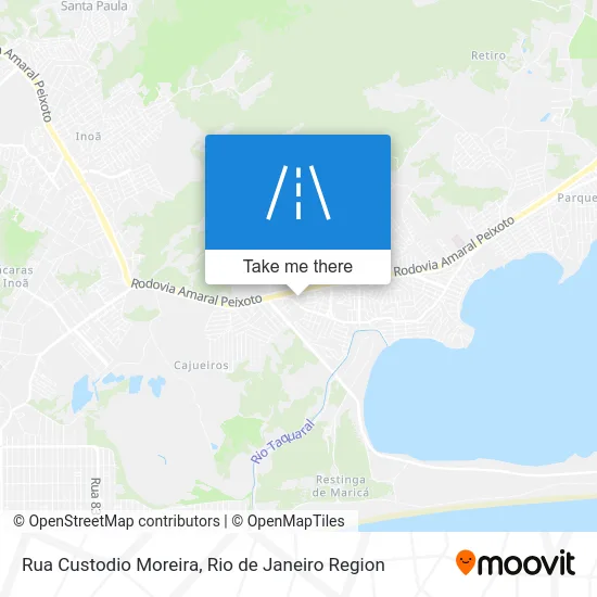 Rua Custodio Moreira map