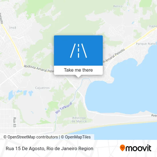 Rua 15 De Agosto map