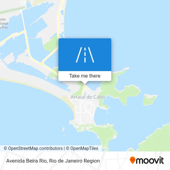 Avenida Beira Rio map