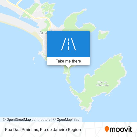 Rua Das Prainhas map