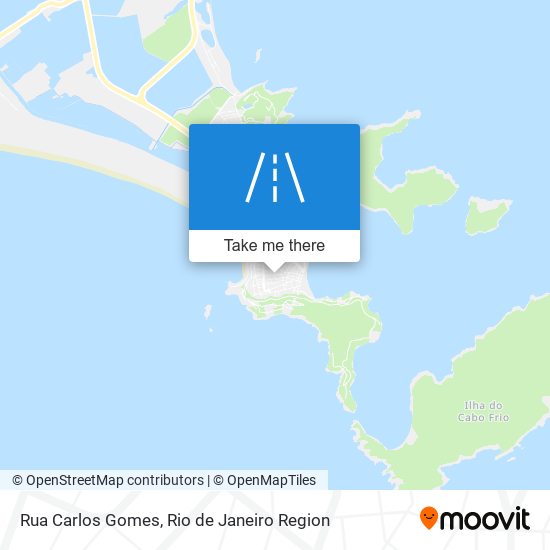 Rua Carlos Gomes map