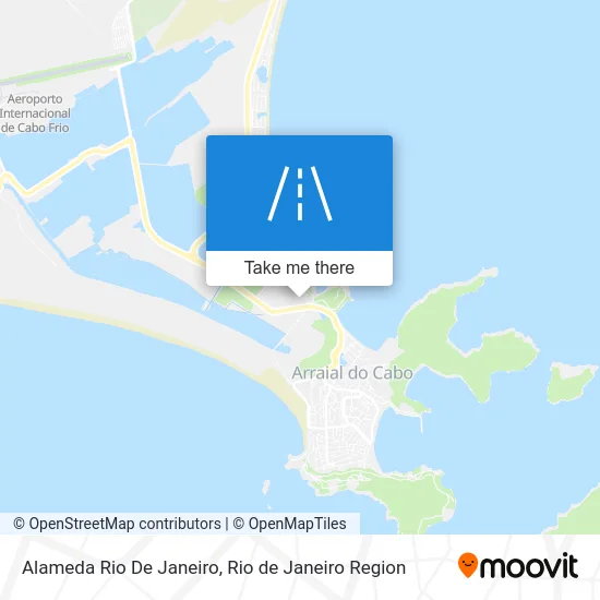 Alameda Rio De Janeiro map
