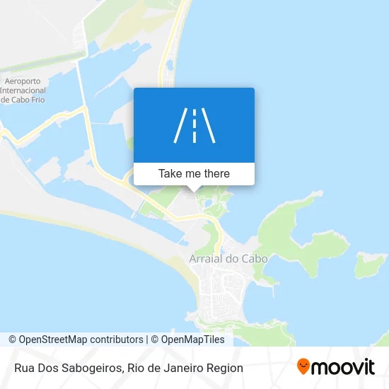 Rua Dos Sabogeiros map