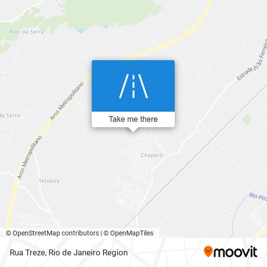 Rua Treze map