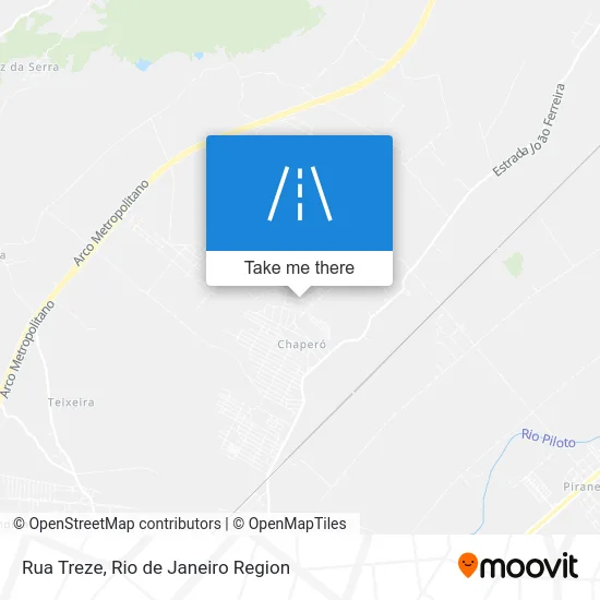 Rua Treze map