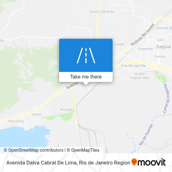 Avenida Dalva Cabral De Lima map