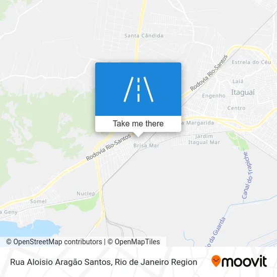 Rua Aloisio Aragão Santos map