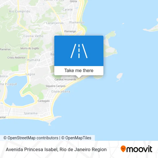 Avenida Princesa Isabel map