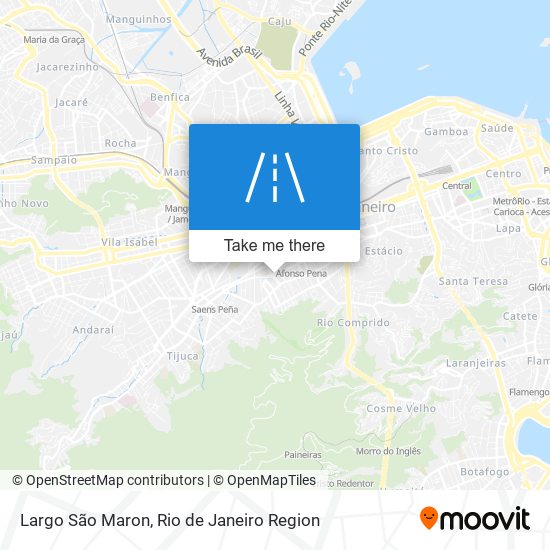 Mapa Largo São Maron