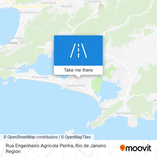 Rua Engenheiro Agricola Penha map