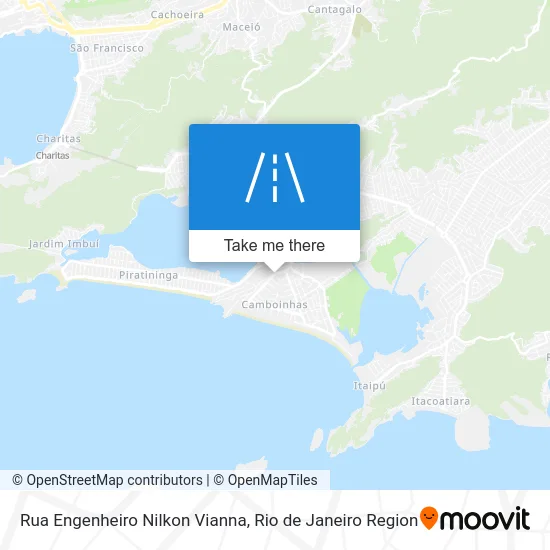 Rua Engenheiro Nilkon Vianna map