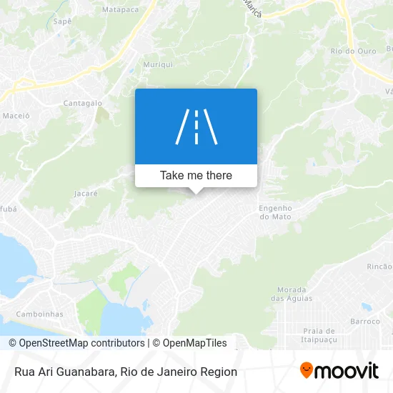Rua Ari Guanabara map