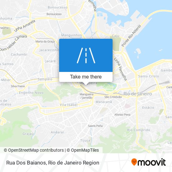 Rua Dos Baianos map