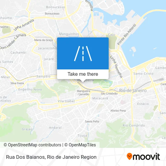 Rua Dos Baianos map