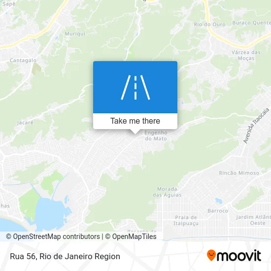 Rua 56 map