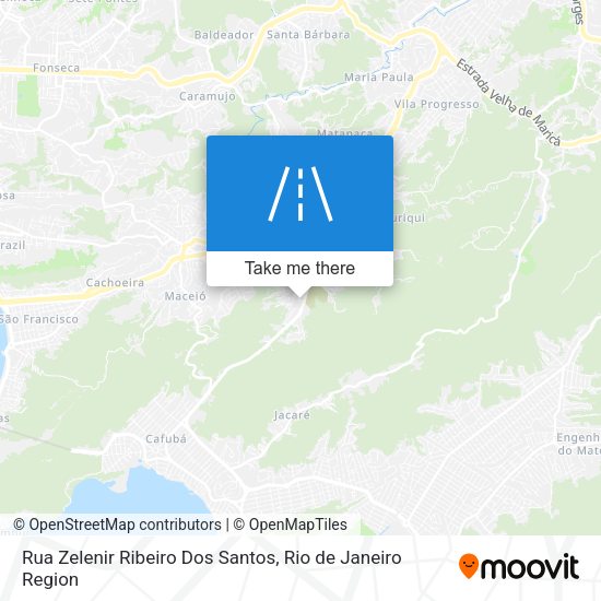 Rua Zelenir Ribeiro Dos Santos map