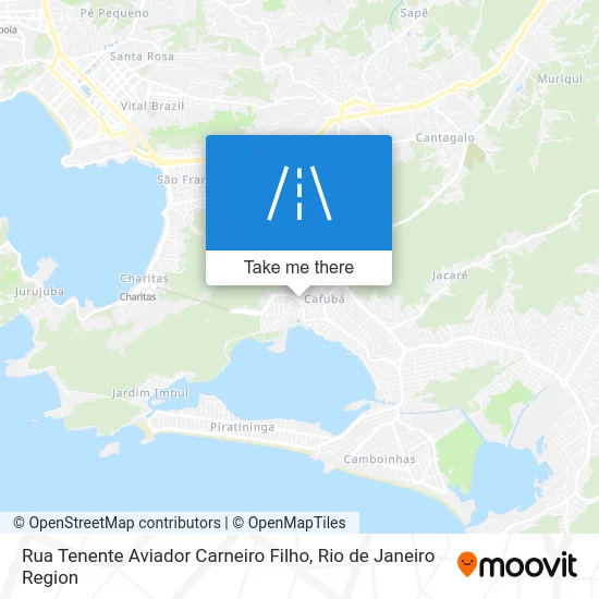 Rua Tenente Aviador Carneiro Filho map