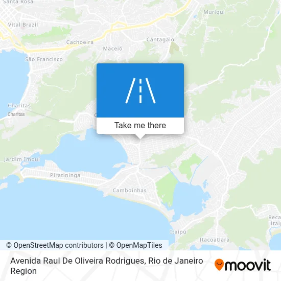 Avenida Raul De Oliveira Rodrigues map