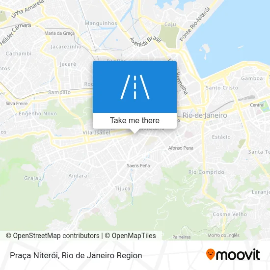 Praça Niterói map