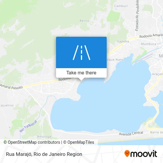 Rua Marajó map