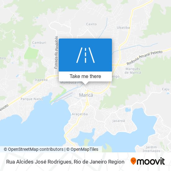 Rua Alcides José Rodrigues map