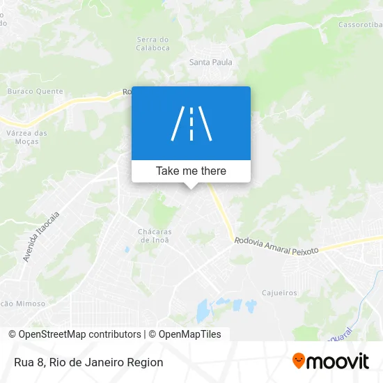 Rua 8 map