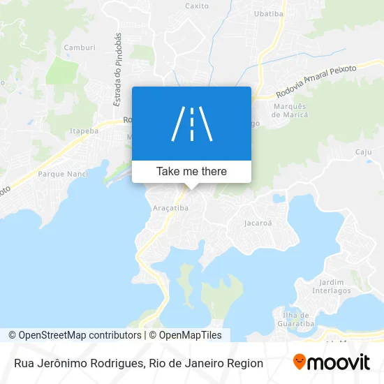 Rua Jerônimo Rodrigues map