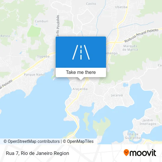 Rua 7 map