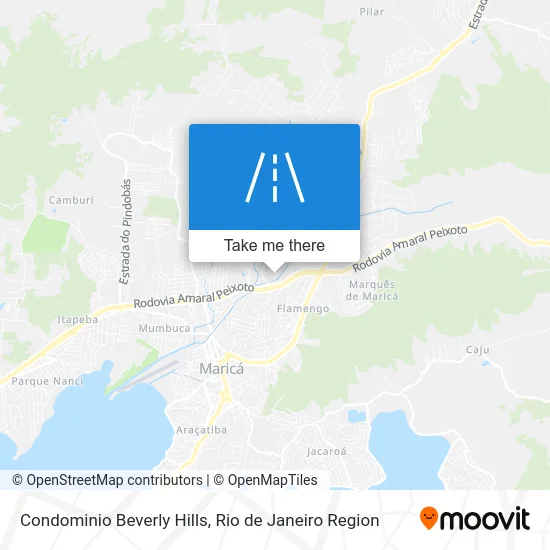 Condominio Beverly Hills map