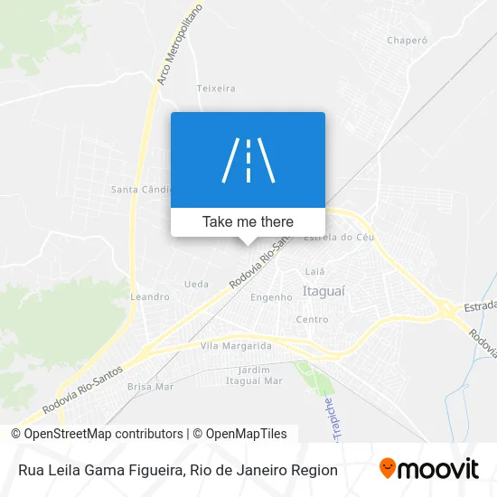 Rua Leila Gama Figueira map