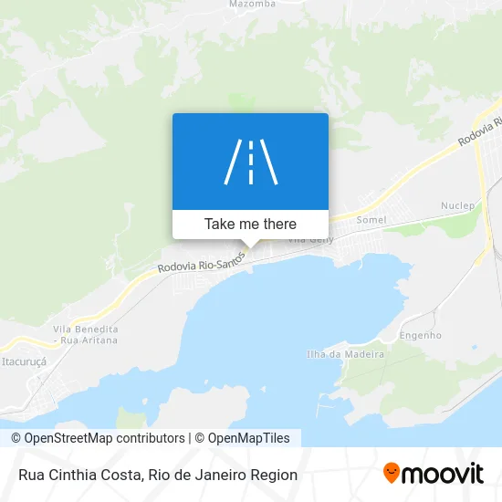 Rua Cinthia Costa map