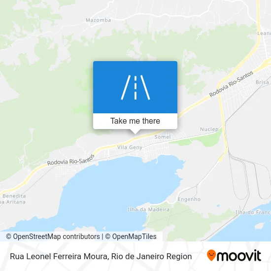 Rua Leonel Ferreira Moura map