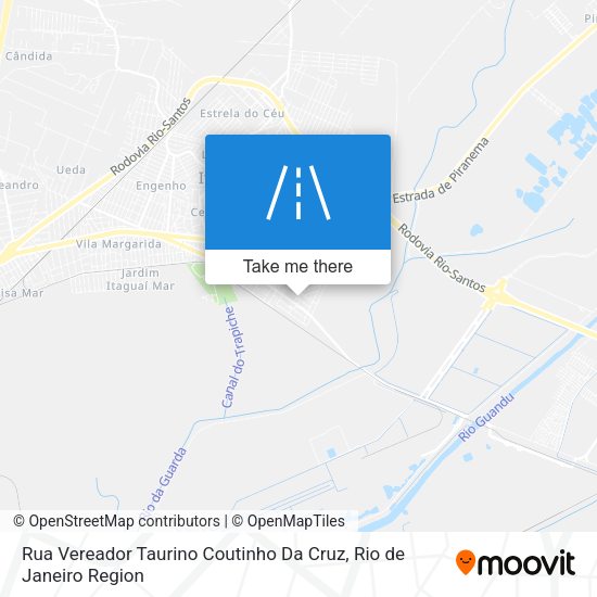 Rua Vereador Taurino Coutinho Da Cruz map