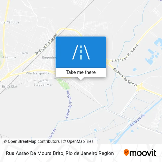 Rua Aarao De Moura Brito map