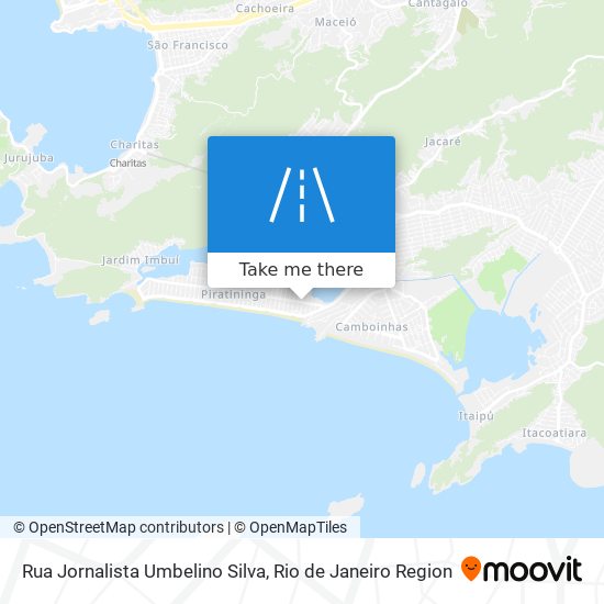 Rua Jornalista Umbelino Silva map