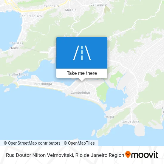 Rua Doutor Nilton Velmovitski map