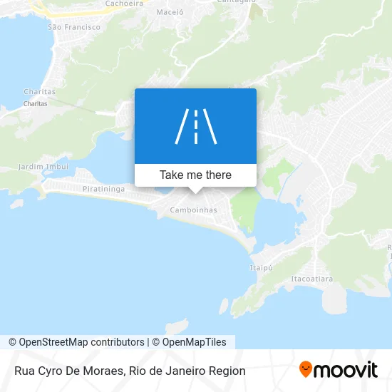 Rua Cyro De Moraes map
