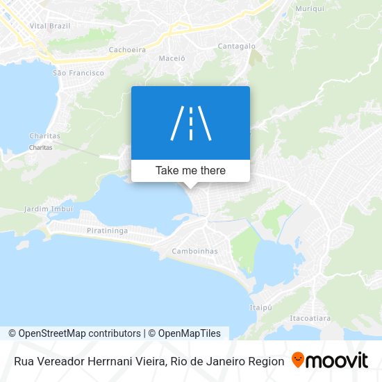 Rua Vereador Herrnani Vieira map