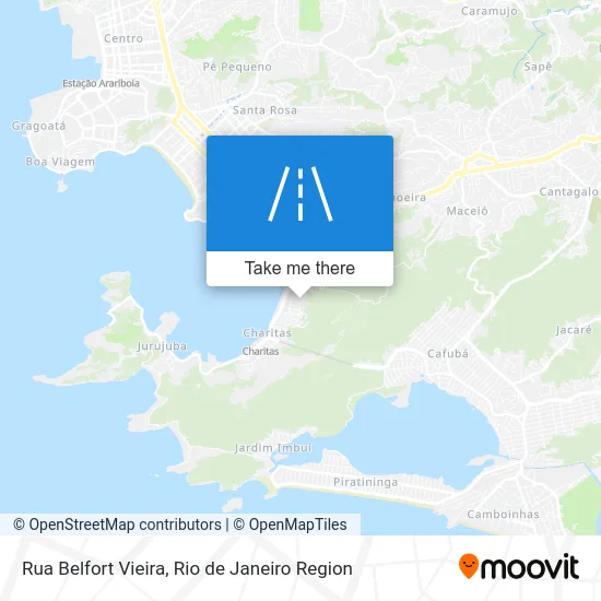 Rua Belfort Vieira map