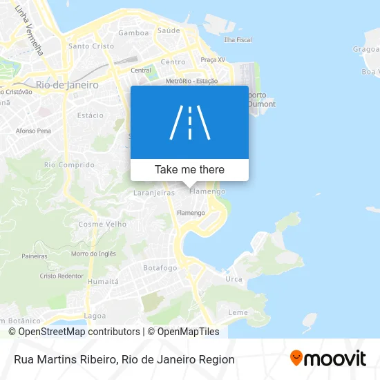 Rua Martins Ribeiro map