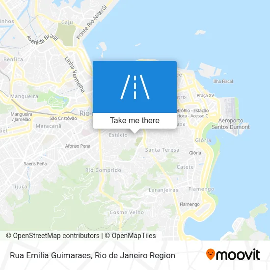 Rua Emilia Guimaraes map