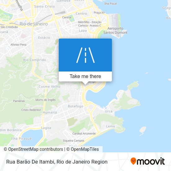 Rua Barão De Itambi map