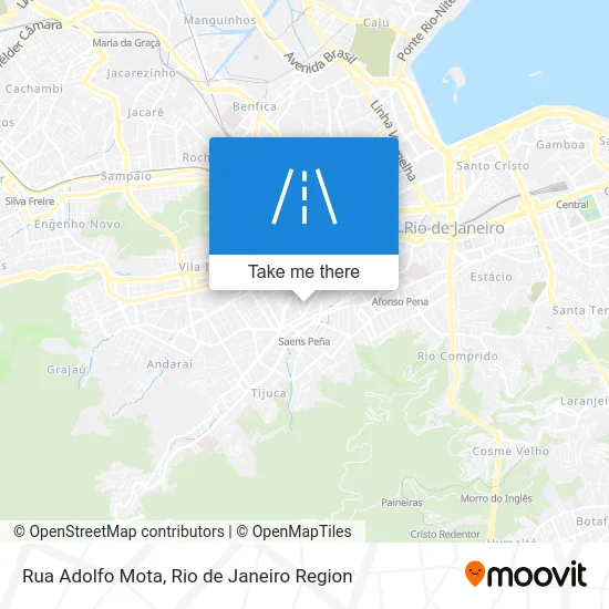 Rua Adolfo Mota map