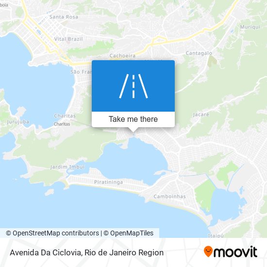 Mapa Avenida Da Ciclovia