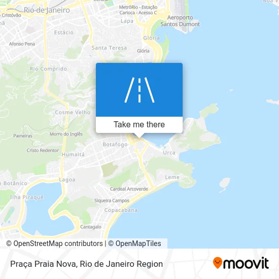 Praça Praia Nova map