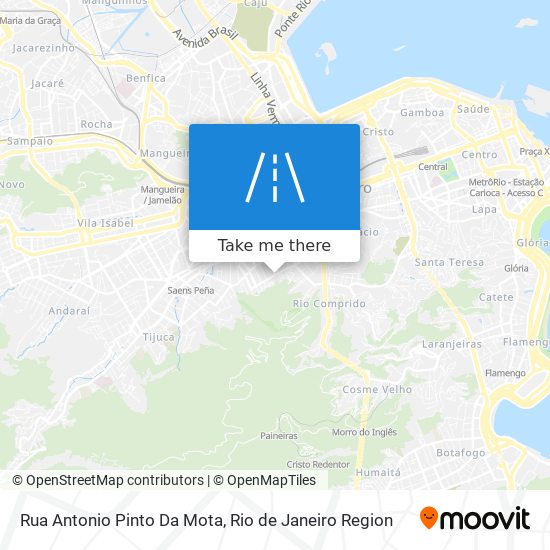 Rua Antonio Pinto Da Mota map