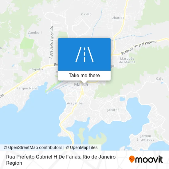 Rua Prefeito Gabriel H De Farias map