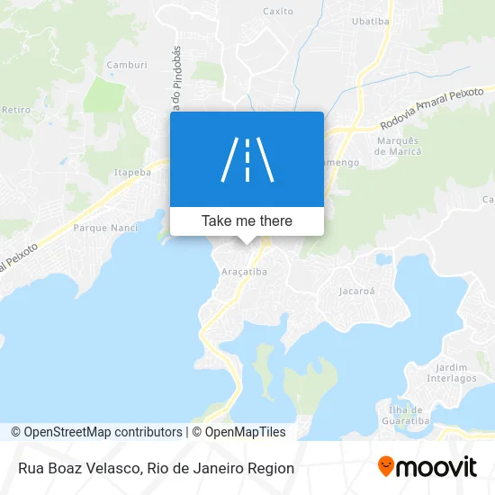 Rua Boaz Velasco map