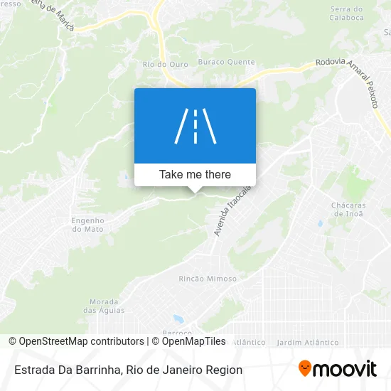 Estrada Da Barrinha map